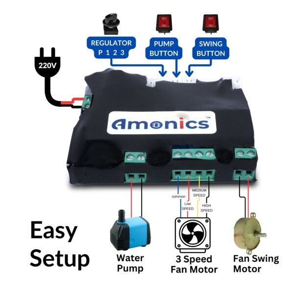 Smart Cooler Controller for Air Desert Cooler Automation - Image 10