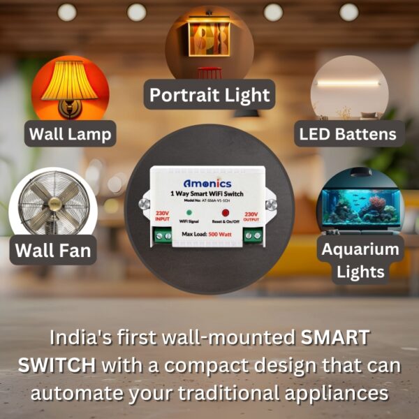 Smart Switch (Current Breaker) - Wall Mount - Image 3